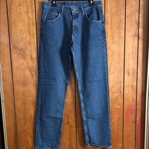 Wrangler Men's Straight Blue Jeans